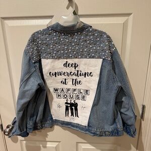Custom Jonas Brothers Denim Jacket